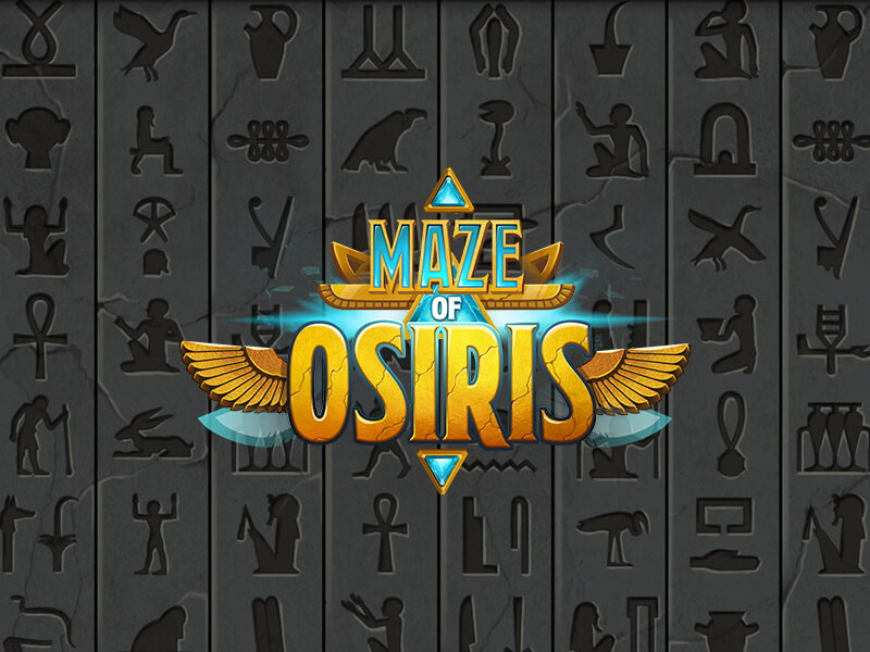 Slot Maze of Osiris da Luxor Gaming no 15win, tema egípcio com RTP de 96.25% e grande potencial de ganhos.